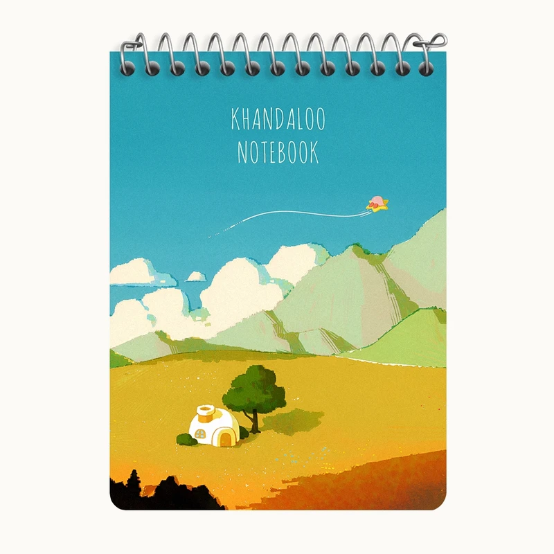 دفتر یادداشت 50 برگ خندالو طرح فانتزی کد N8867