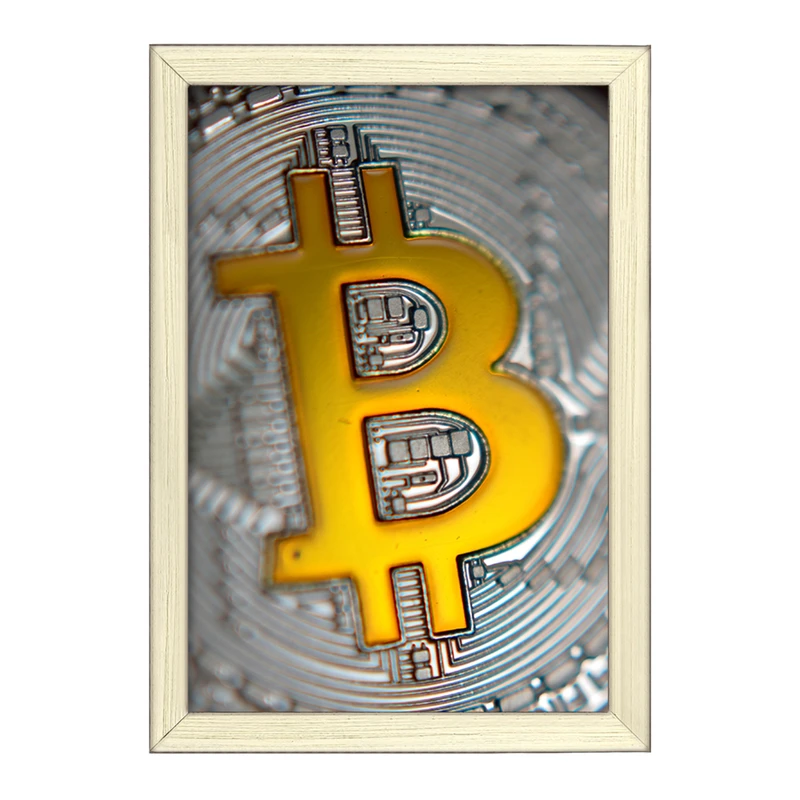 تابلو خندالو طرح بیت کوین (Bitcoin) کد F1636