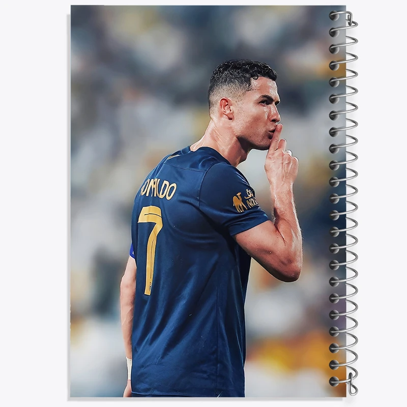 دفتر مشق 50 برگ خندالو طرح کریستیانو رونالدو کد F4630