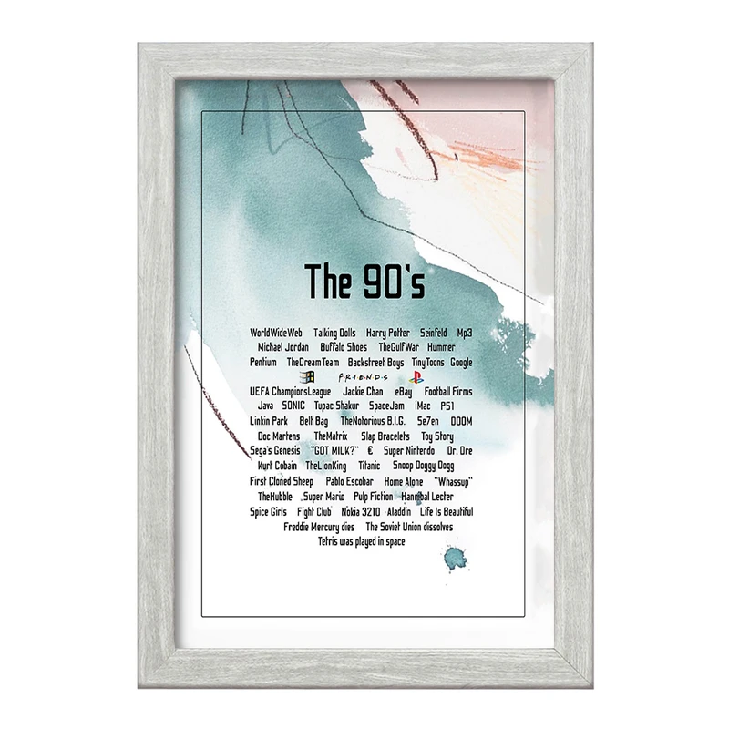 تابلو خندالو طرح دهه 90 کد F11485