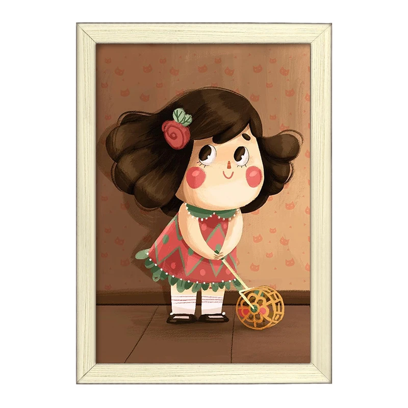 تابلو خندالو طرح دخترانه فانتزی کد 25707