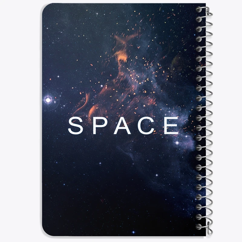دفتر یادداشت 50 برگ خندالو طرح Space کد F1842