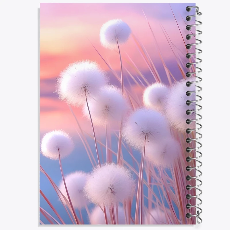 دفتر شطرنجی 50 برگ خندالو طرح گل کد F10919