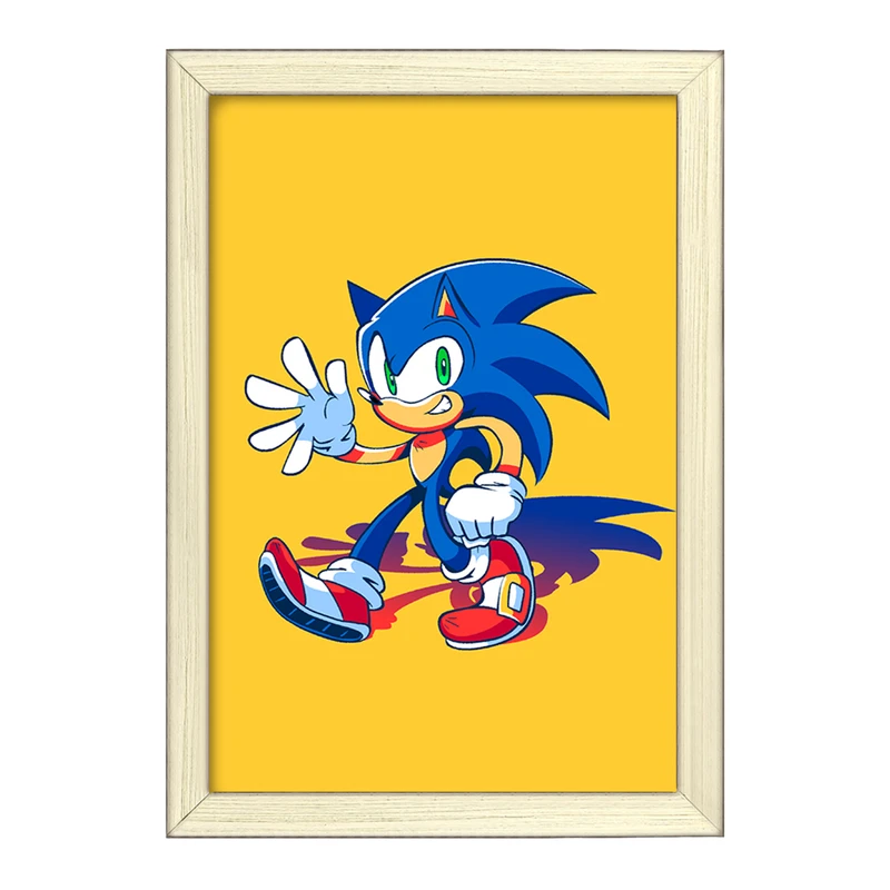 تابلو خندالو طرح سونیک (Sonic) کد F1859