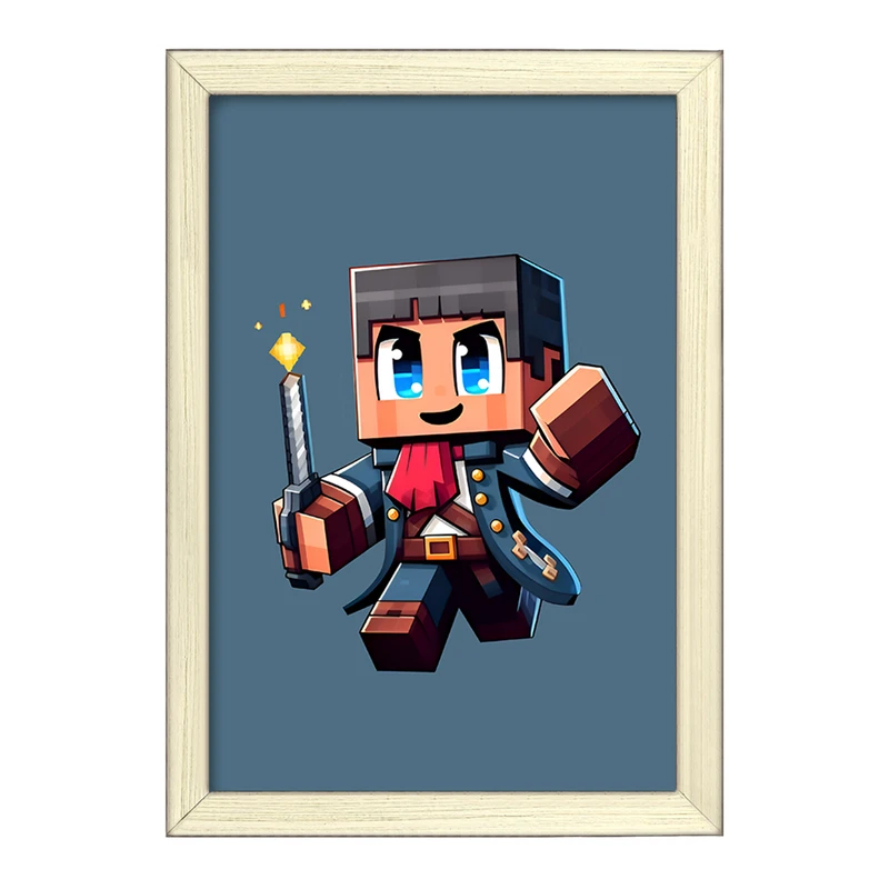 تابلو خندالو طرح ماینکرافت (Minecraft) کد F12064