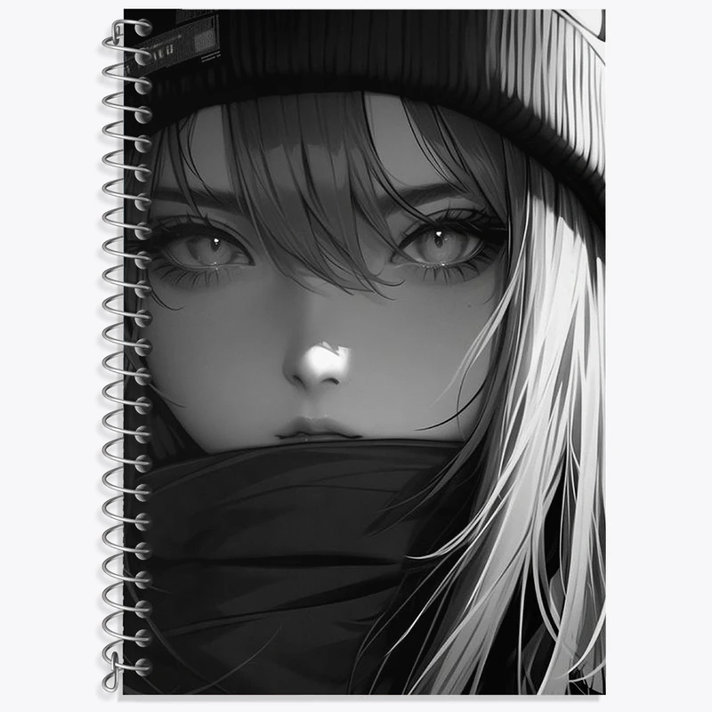 دفتر زبان دوخط 50 برگ خندالو طرح دخترانه کد F3130