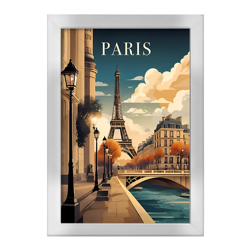 تابلو خندالو طرح پاریس (Paris) کد F12898