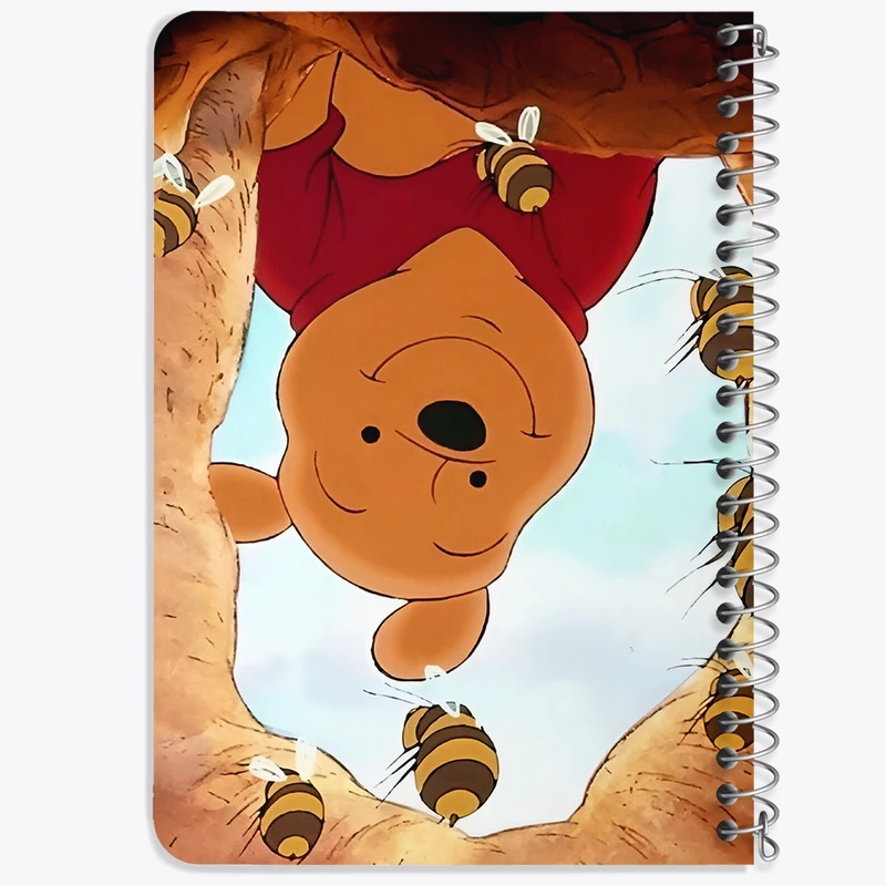 دفتر یادداشت 50 برگ خندالو طرح وینی پو (Winnie the Pooh) کد N6391