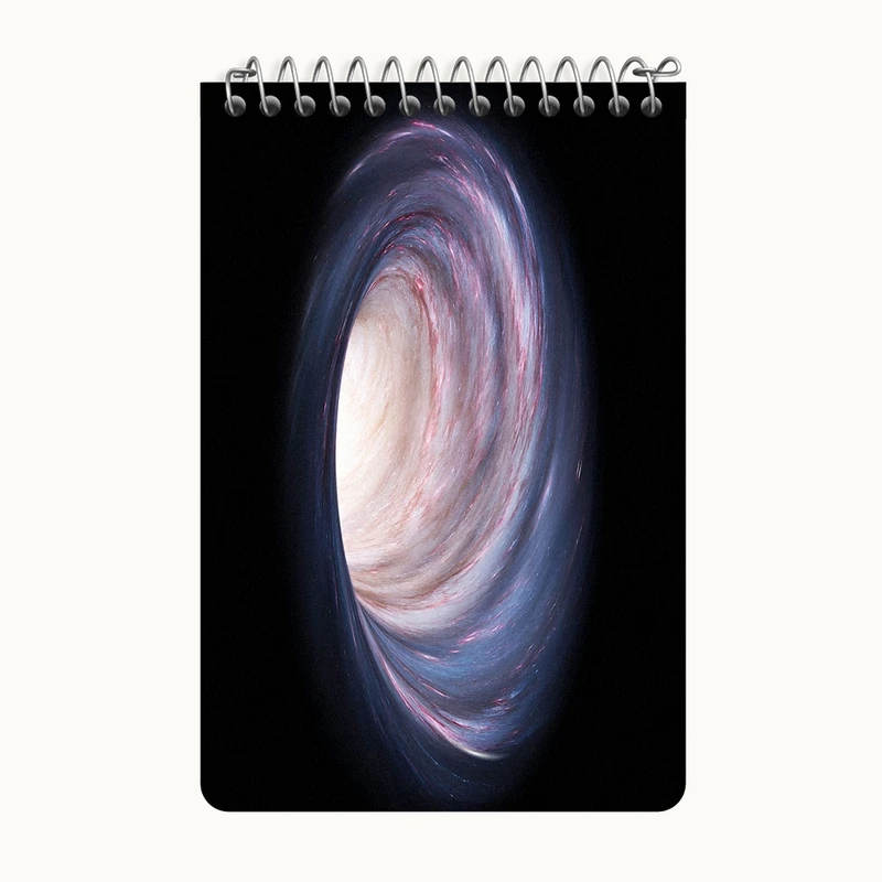 دفتر یادداشت 50 برگ خندالو طرح کهکشان (galaxy) کد F6717