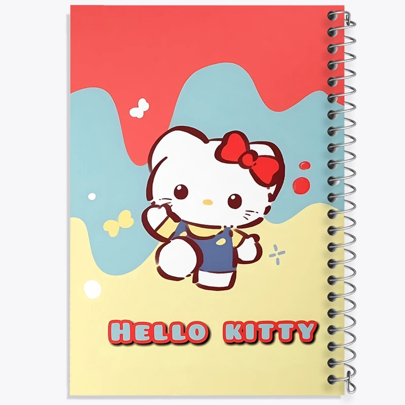 دفتر طراحی 50 برگ خندالو طرح هلو کیتی (Hello Kitty)  کد N4191