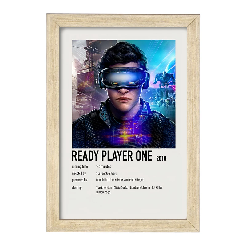 تابلو خندالو طرح بازیکن شماره یک آماده (Ready Player One) کد F13104