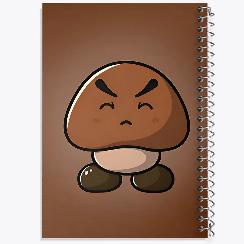 دفتر مشق 100 برگ خندالو طرح سوپر ماریو (Super Mario) کد F9433