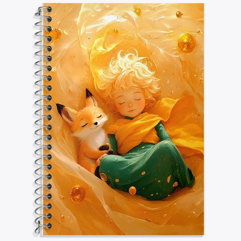 دفتر نت موسیقی 50 برگ خندالو طرح شازده کوچولو کد F8882