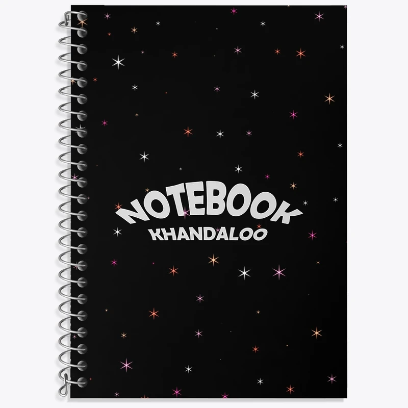 دفتر لغت 50 برگ خندالو طرح مدرن کد N7625