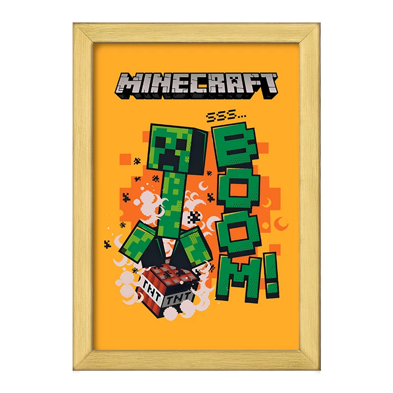 تابلو خندالو طرح ماینکرافت (Minecraft) کد F8971