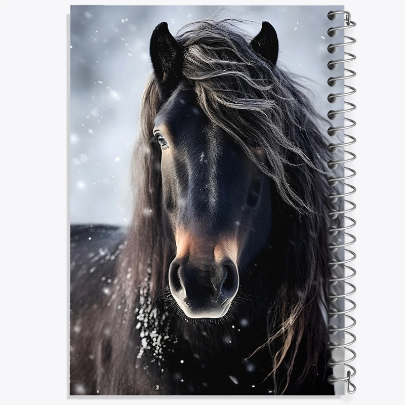 دفتر طراحی 50 برگ خندالو طرح اسب کد F1775