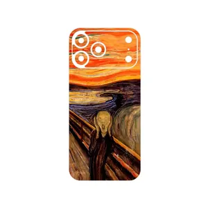 MAHOOT The Scream of Munch Cover Sticker for Apple iPhone 17 Pro Max