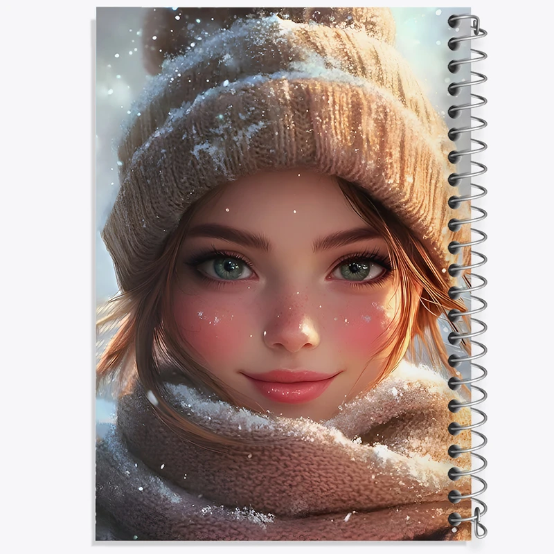 دفتر مشق 100 برگ خندالو طرح دخترانه کد F9872