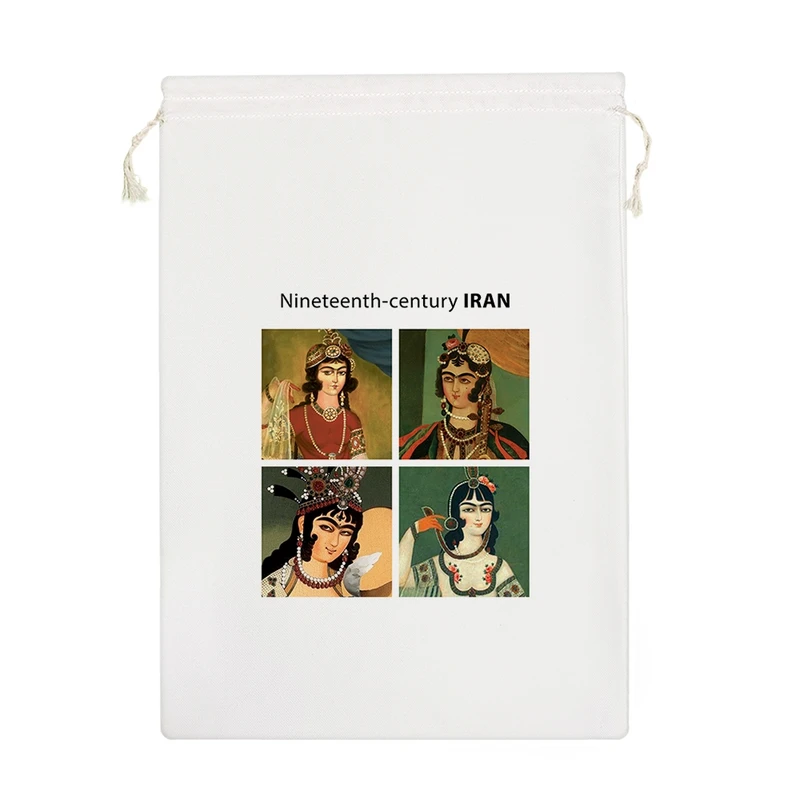 نظم دهنده خندالو مدل نقاشی دوره قاجار کد H625-M