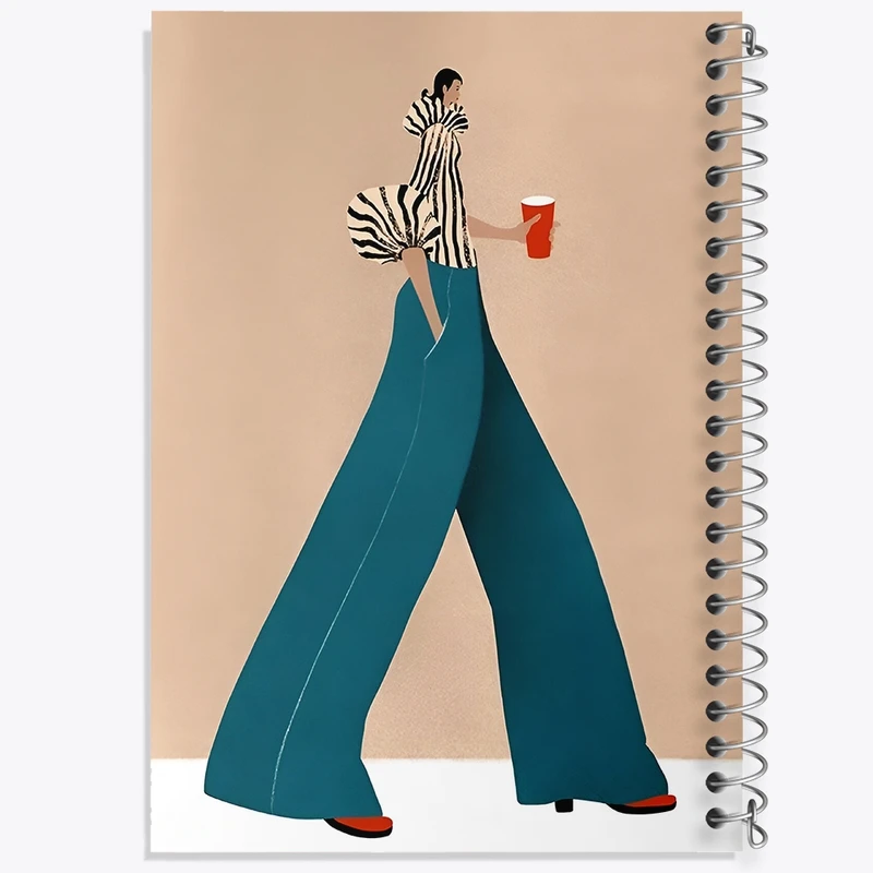 دفتر لیست خرید 50 برگ خندالو طرح دخترانه کد F8861