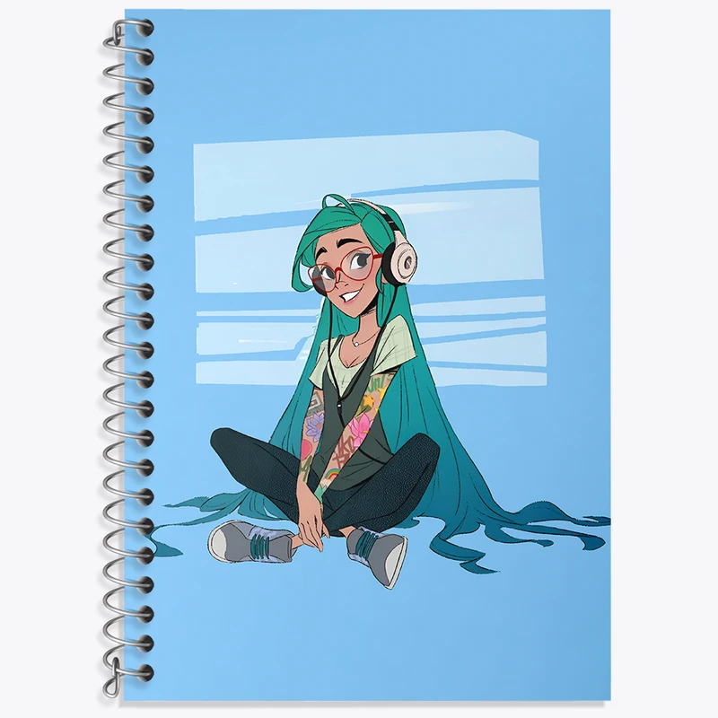 دفتر نت موسیقی 50 برگ خندالو طرح دخترانه کد N6982