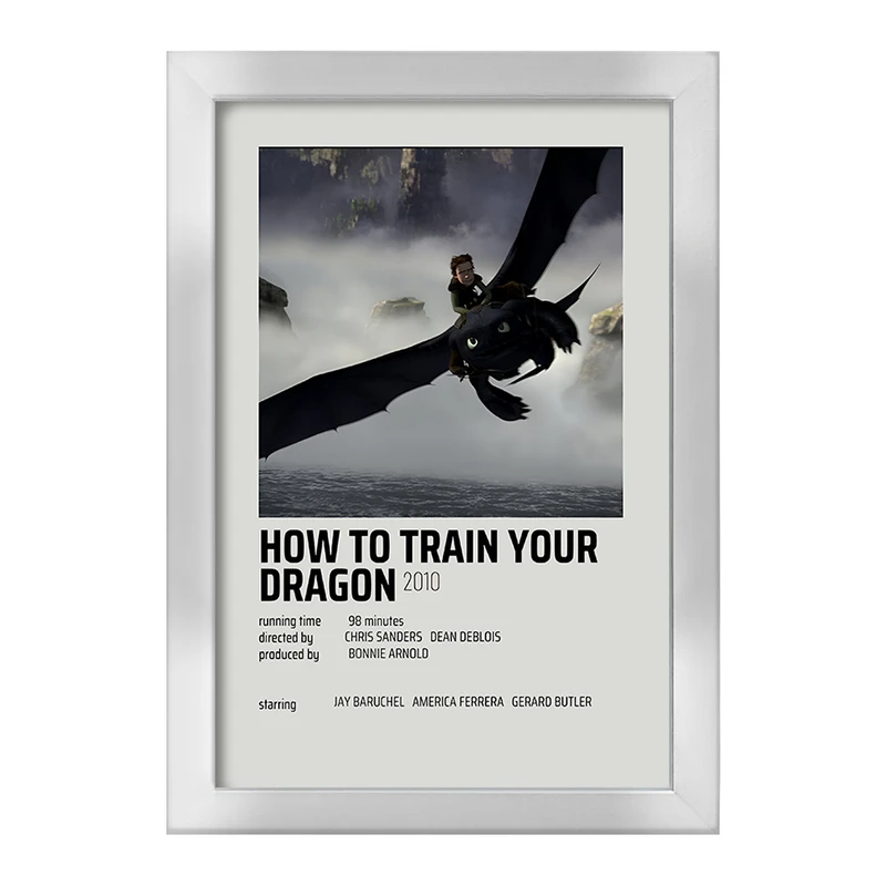 تابلو خندالو طرح چگونه اژدهای خود را تربیت کنیم کد F13183