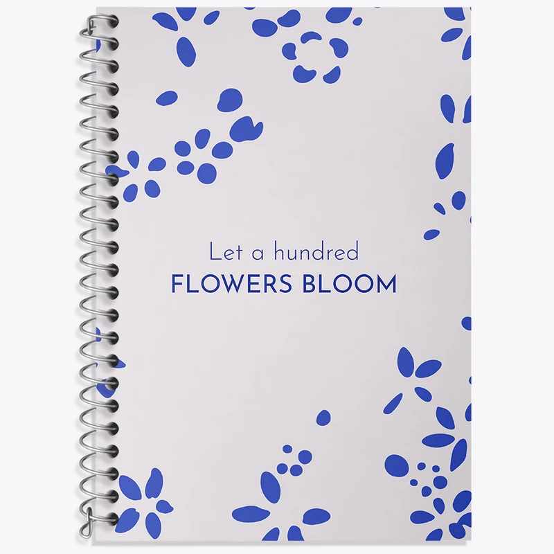 دفتر نت موسیقی 50 برگ خندالو طرح Let A Hundred Flowers Bloom کد N6903