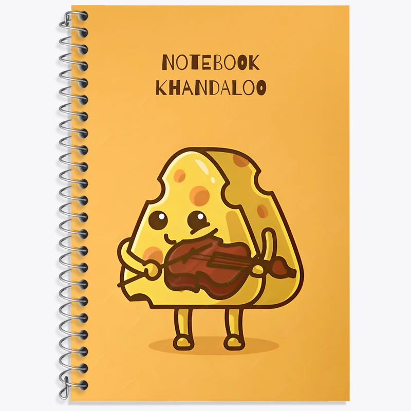 دفتر نت موسیقی 50 برگ خندالو طرح پنیر نوازنده کد N7169