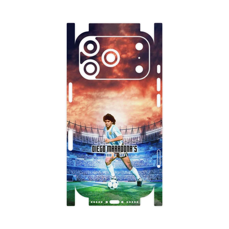 برچسب پوششی ماهوت مدل Diego Maradona-FullSkin مناسب برای گوشی موبایل اپل iPhone 17 Pro