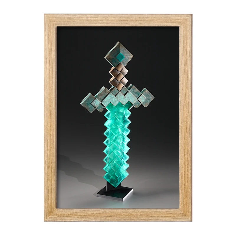 تابلو خندالو طرح ماینکرافت (Minecraft) کد F14086