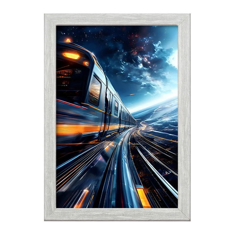 تابلو خندالو طرح قطار کد F11517