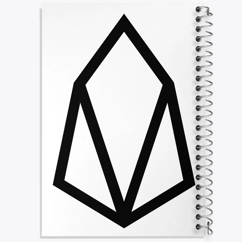 دفتر طراحی 50 برگ خندالو طرح ارز دیجیتال ایاس  کد 4052