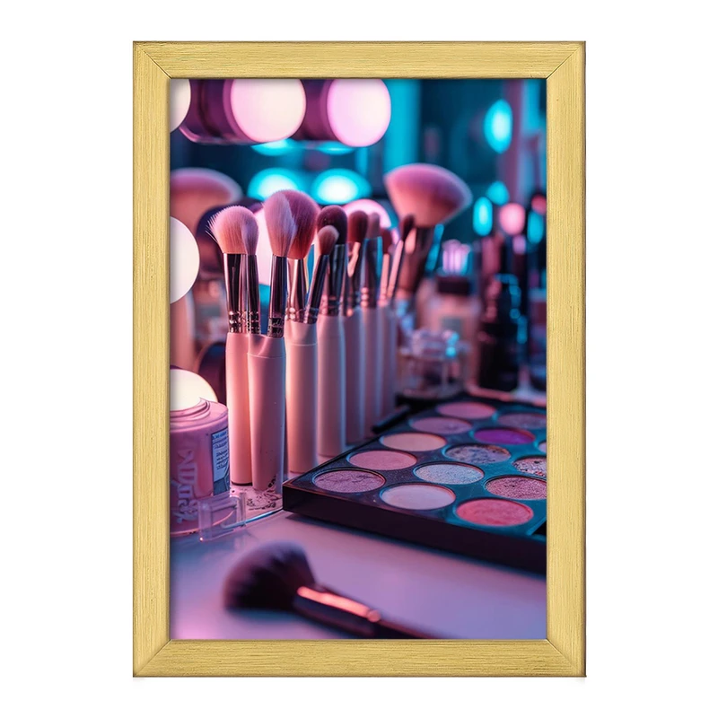 تابلو خندالو طرح آرایشگر و میکاپ آرتیست کد F1912