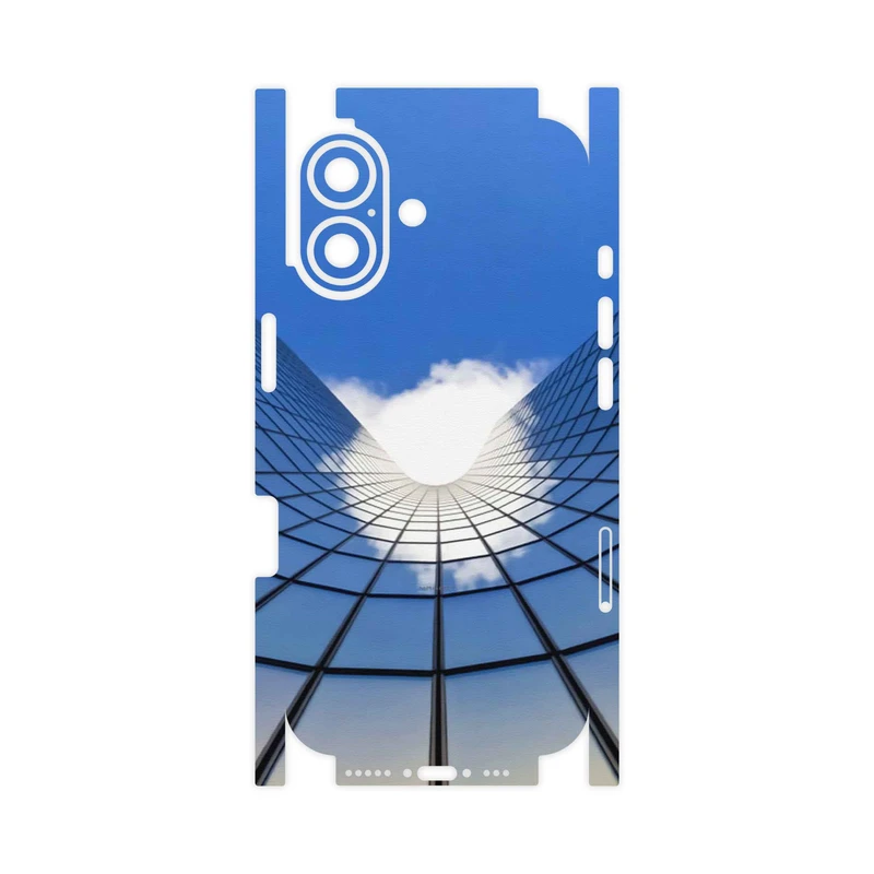 برچسب پوششی ماهوت مدل Glass skyscraper-FullSkin مناسب برای گوشی موبایل اپل iPhone 17