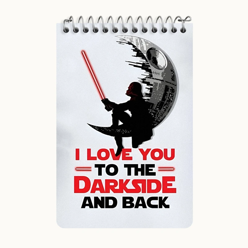 دفتر یادداشت 50 برگ خندالو طرح جنگ ستارگان (Star Wars) کد F10753