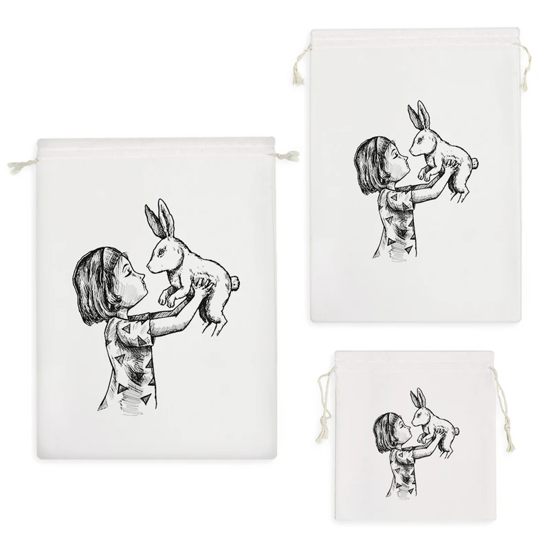 نظم دهنده خندالو مدل دختر و خرگوش کد 2526 مجموعه 3 عددی