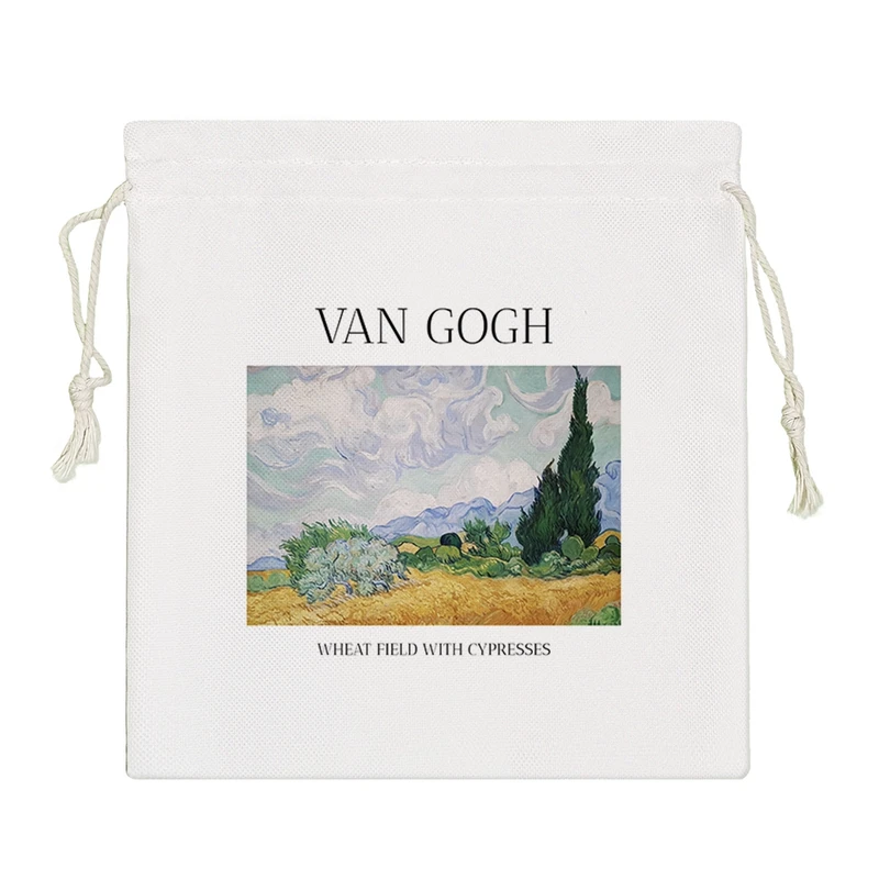 نظم دهنده خندالو مدل مزرعه گندم با سروها ونسان ونگوگ کد H2004-S