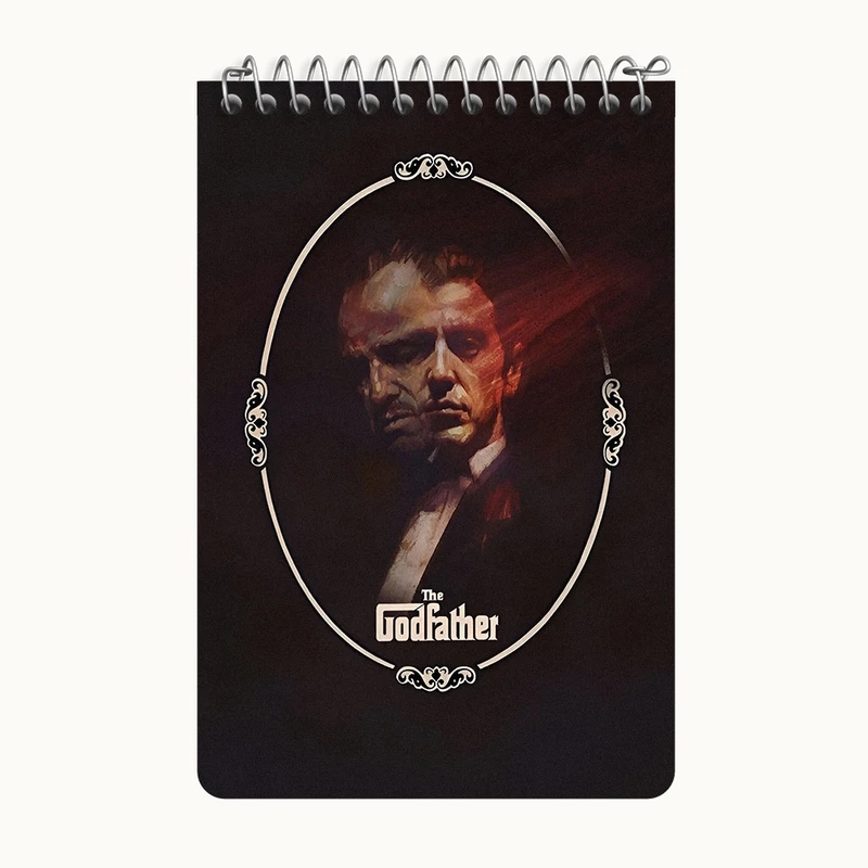 دفتر یادداشت 50 برگ خندالو طرح پدر خوانده (The Godfather) کد F13561