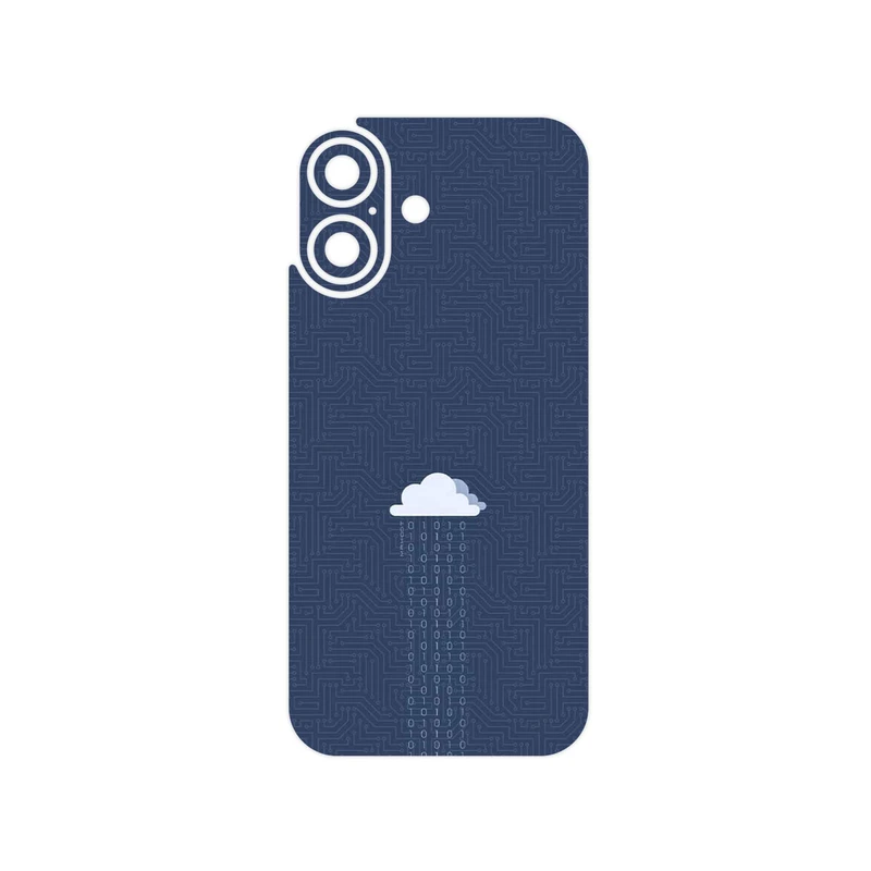 برچسب پوششی ماهوت مدل Minimal Data Cloud مناسب برای گوشی موبایل اپل iPhone 17