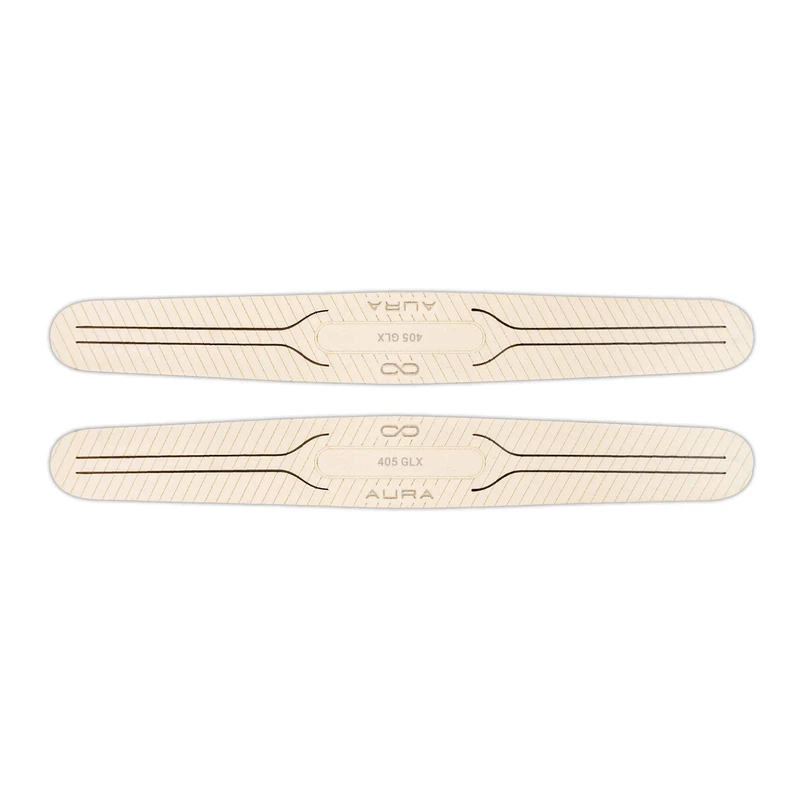 محافظ گوشه سپر خودرو ماهوت مدل AURA-W مناسب برای ایرانخودرو 405 GLX مجموعه 2 عددی