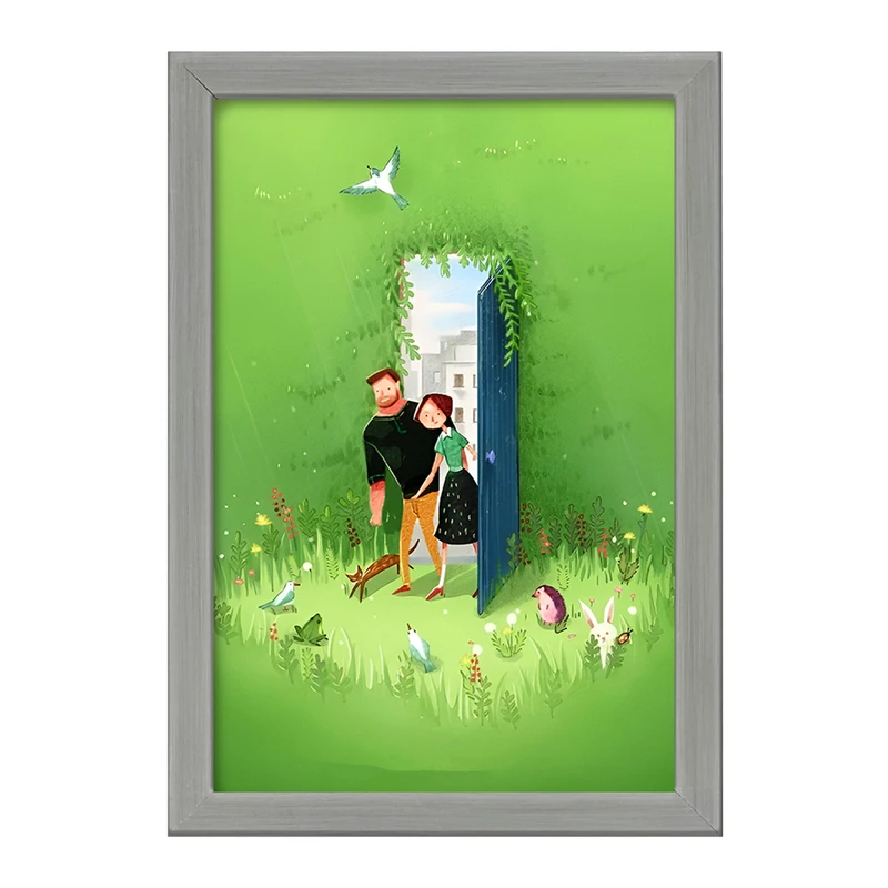 تابلو خندالو طرح ورود به بهشت کد F10981