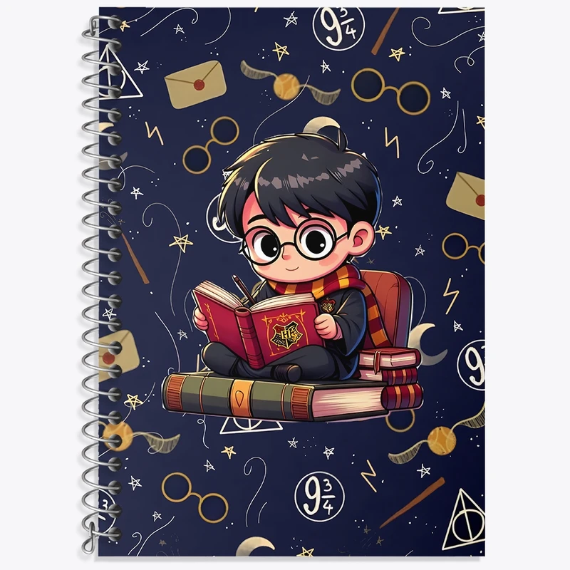 دفتر لغت 50 برگ خندالو طرح هری پاتر (Harry Potter) کد N7087