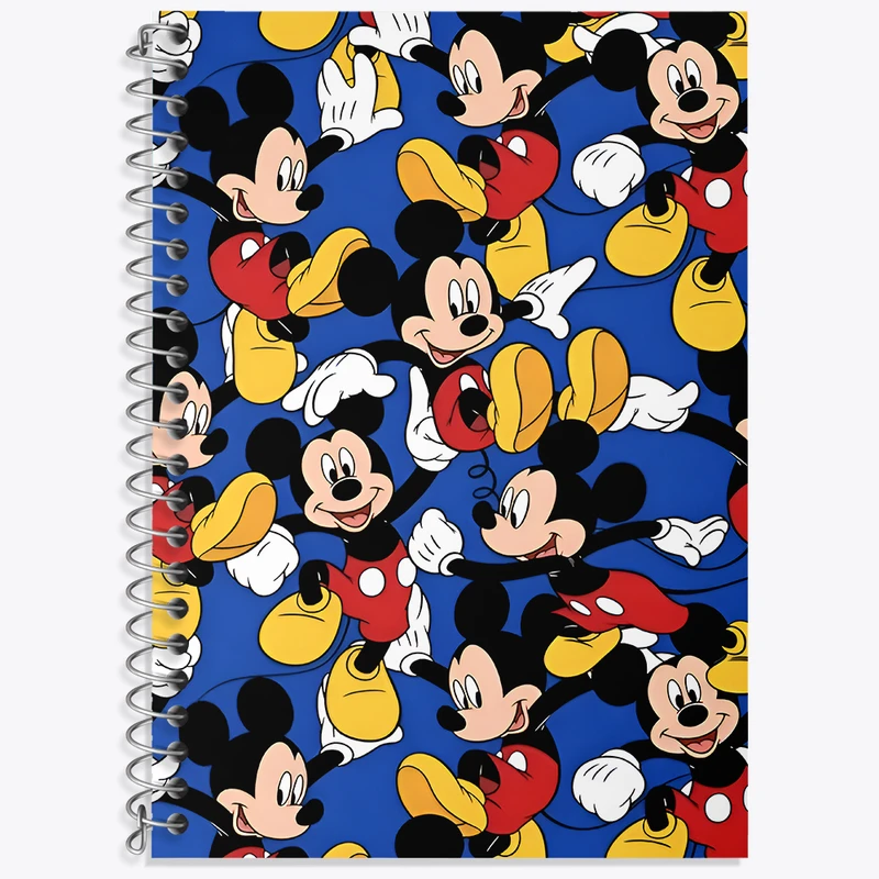 دفتر نت موسیقی 50 برگ خندالو طرح پترن میکی موس کد N7084