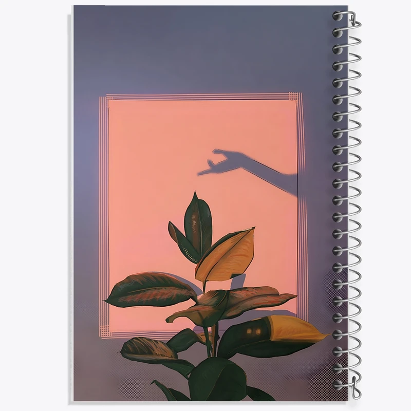 دفتر طراحی 50 برگ خندالو طرح سایه کد N4292