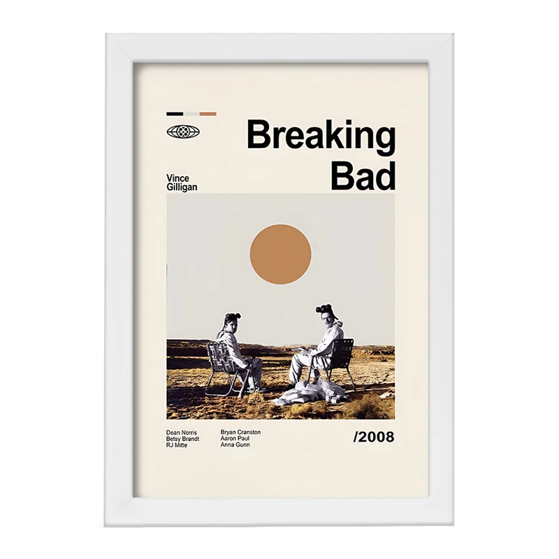 تابلو خندالو طرح برکینگ بد (Breaking Bad) کد F13847