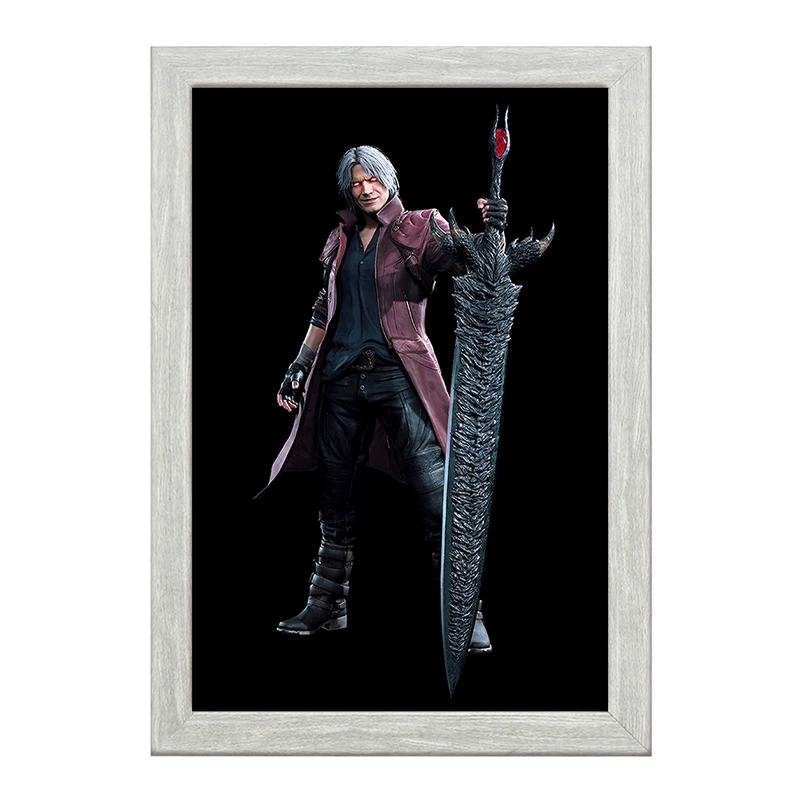 تابلو خندالو طرح بازی دویل می کرای Devil May Cry کد 30232