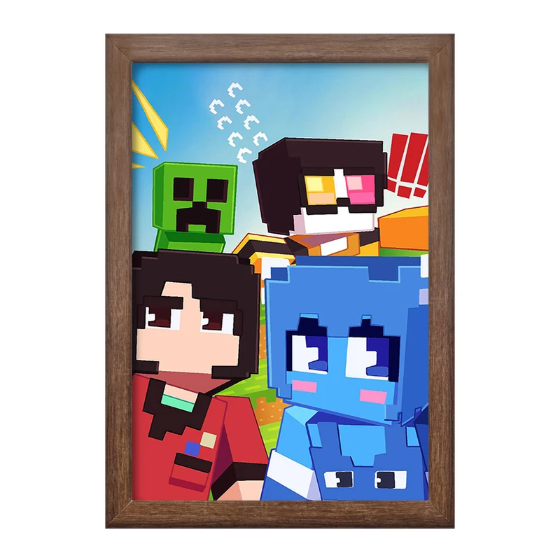 تابلو خندالو طرح ماینکرافت (Minecraft) کد F14078