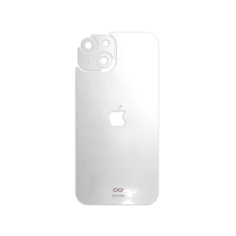برچسب پوششی ماهوت مدل Metallic-White مناسب برای گوشی موبایل اپل iPhone 14