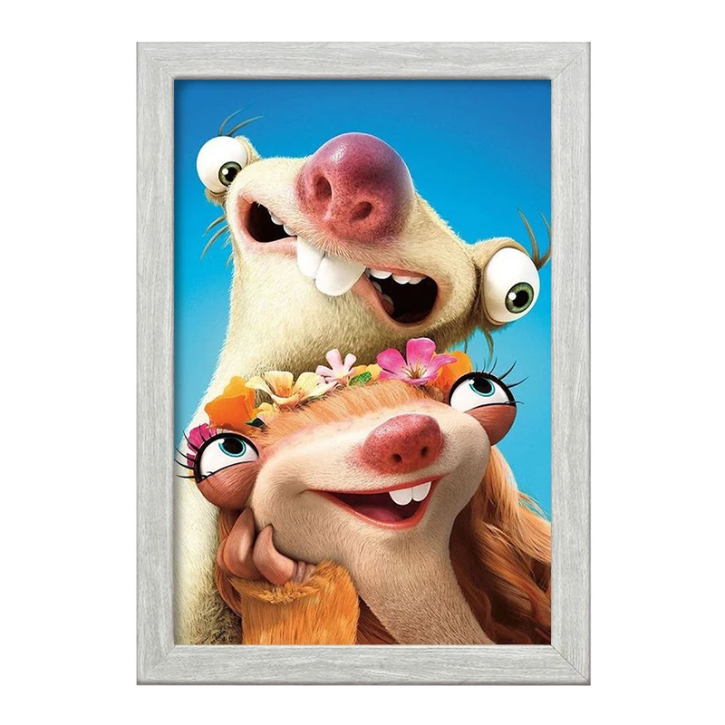 تابلو خندالو طرح انیمیشن عصر یخبندان Ice Age  کد 1912