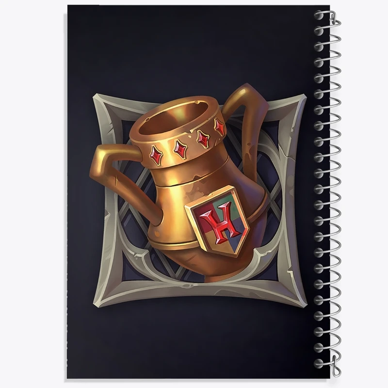 دفتر طراحی 50 برگ خندالو طرح هری پاتر (Harry Potter) کد F864